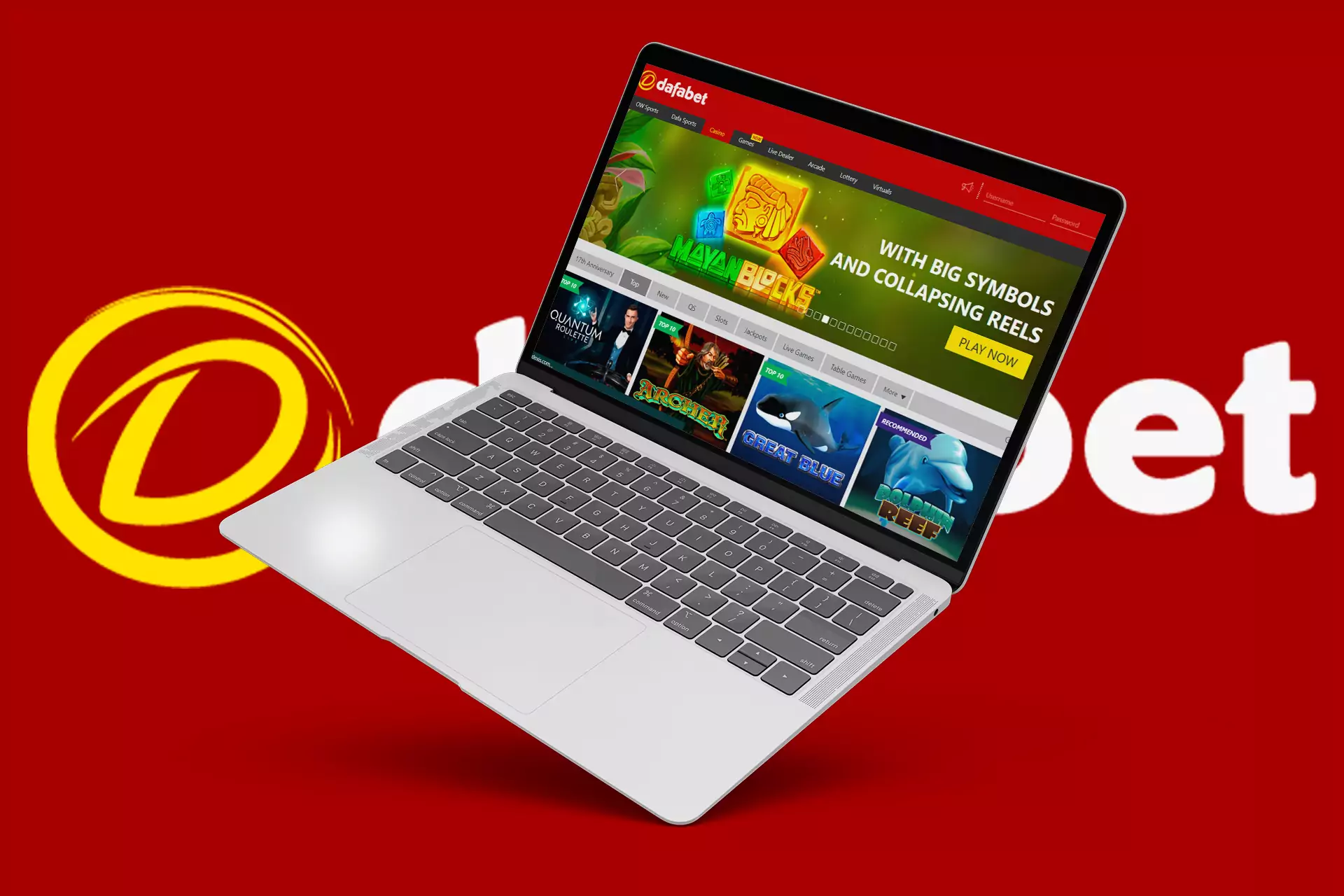 Register at the Dafabet casino to start profitable gambling.