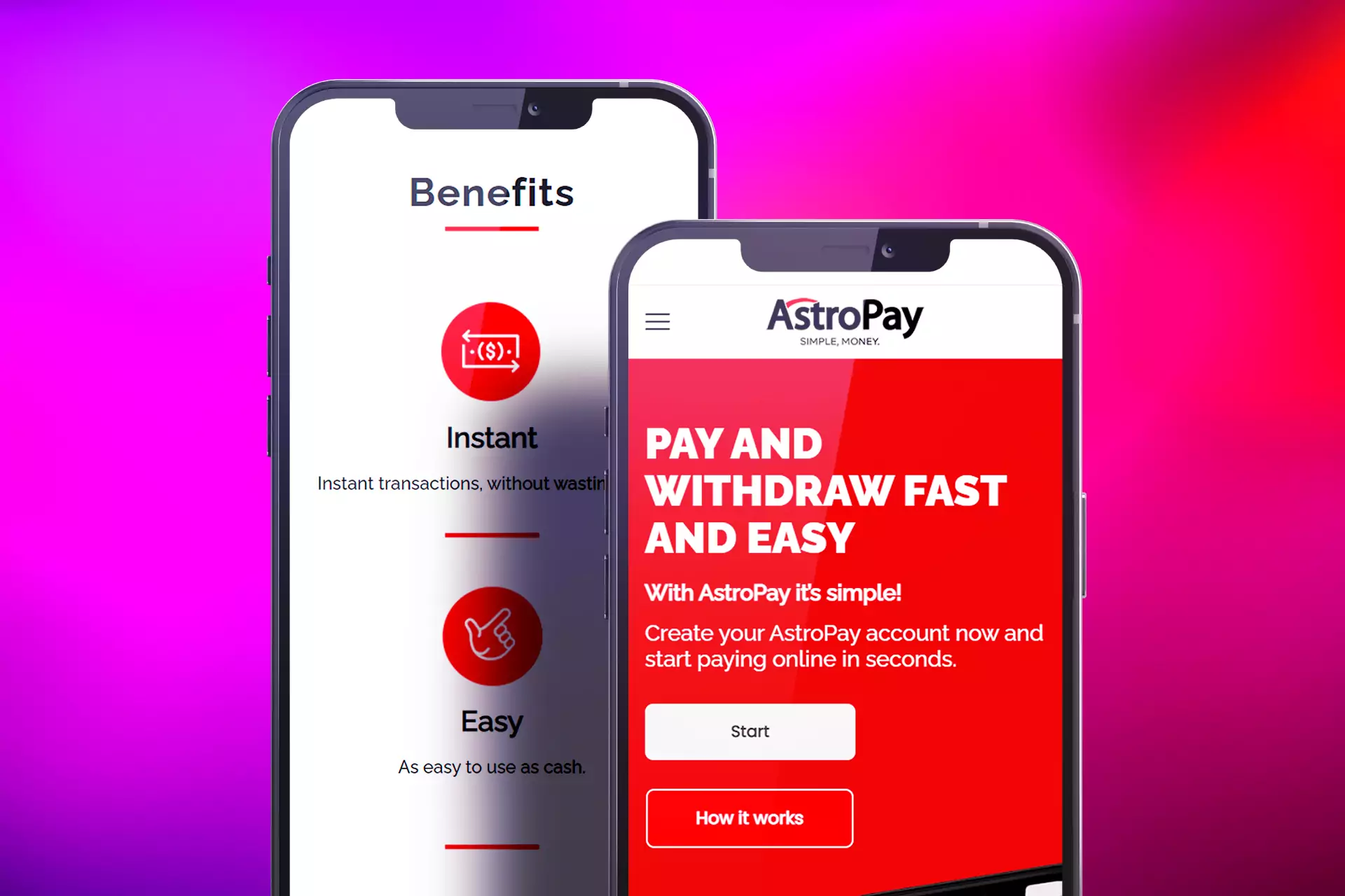 Astropay sells prepaid cards that can be used for depositing online casino accounts.