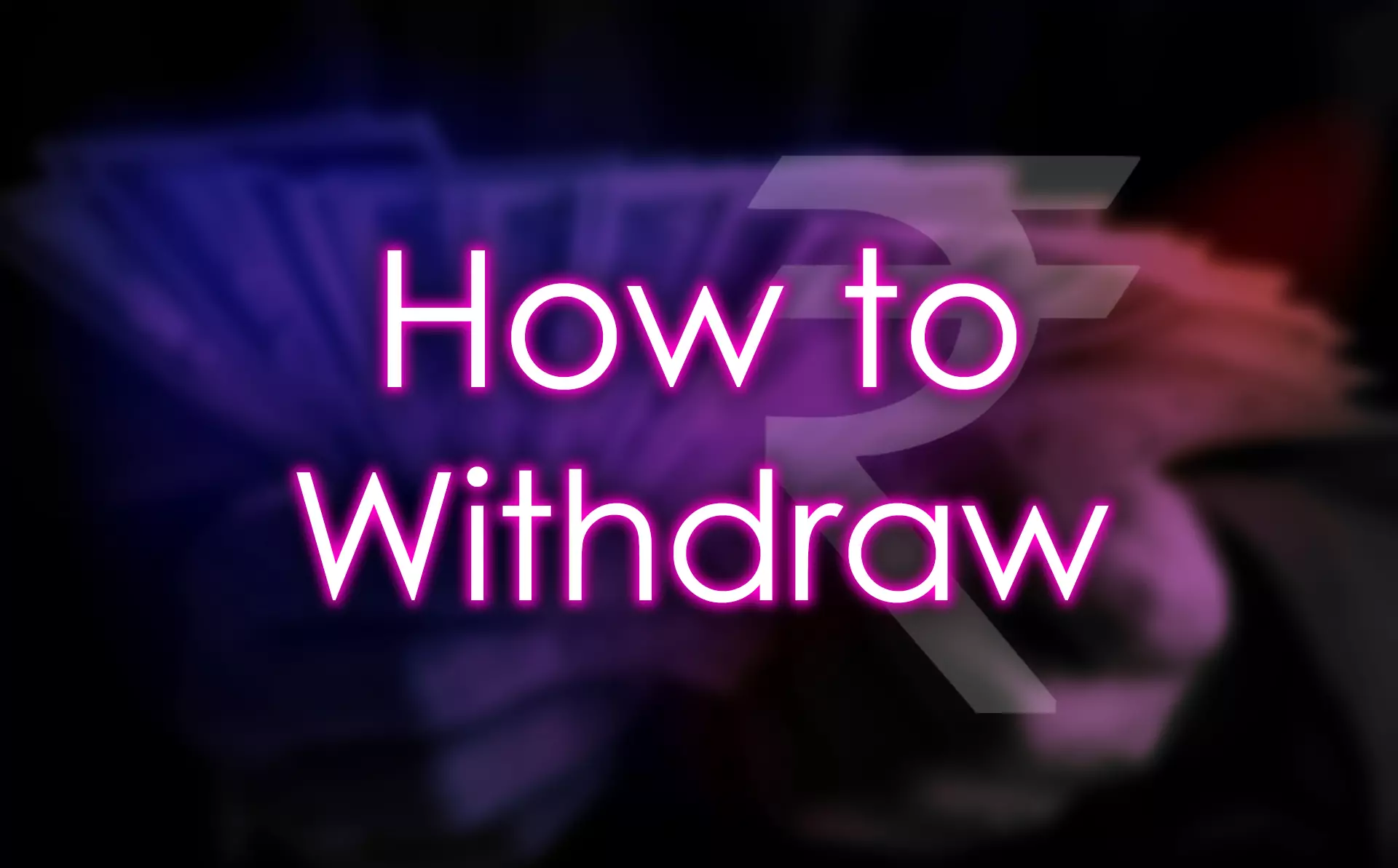 To withdraw money, you need to have a bank card and some funds in your casino account.