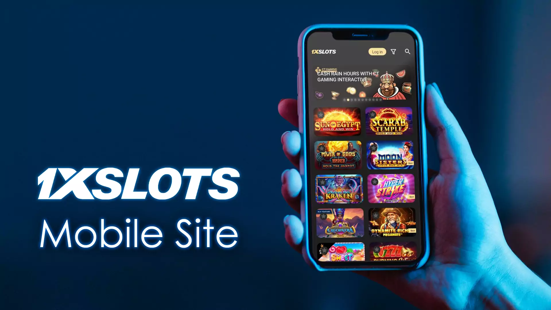 Unfortunately, 1xSlots doesn't have the iOS app yet, but iPhone users still can use the browser version of the site.