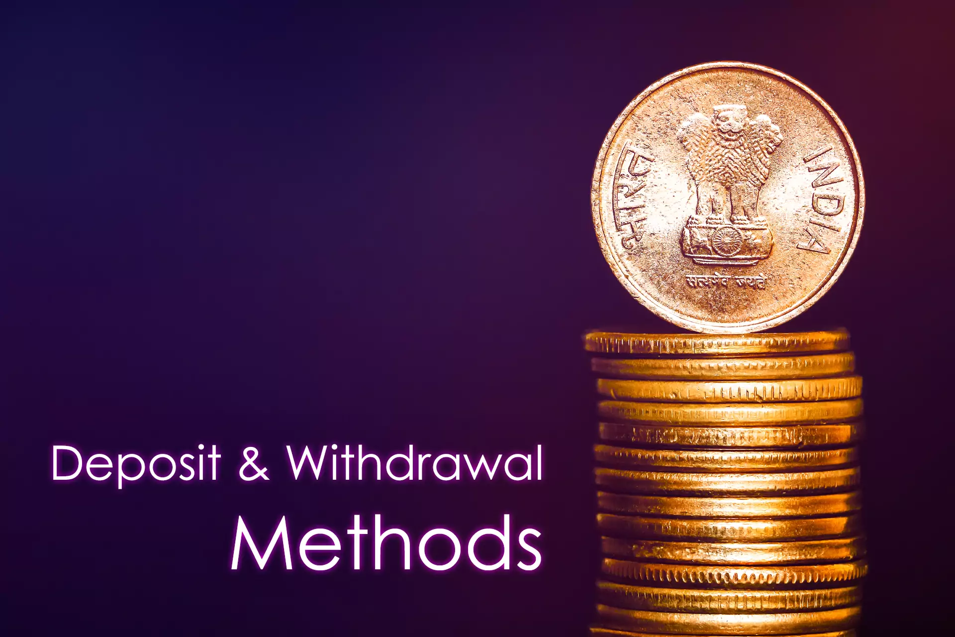 The 1xSlots site supports the most popular Indian payment systems, e-wallets, and cryptocurrencies.