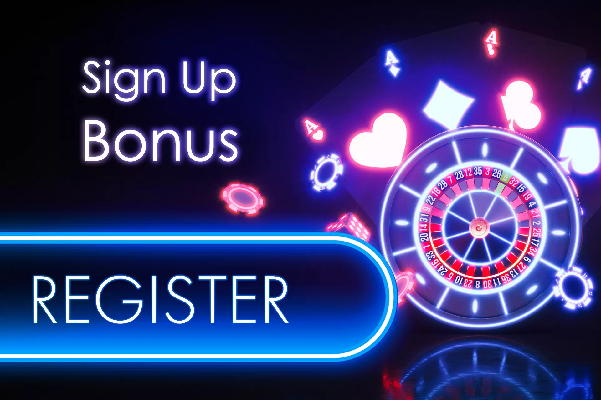 Some casinos present bonuses just for creating a new account.