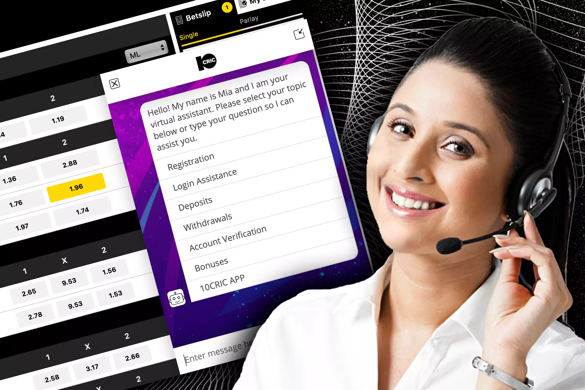 In case you have any issues playing casino games at 10Cric, let customer support know.