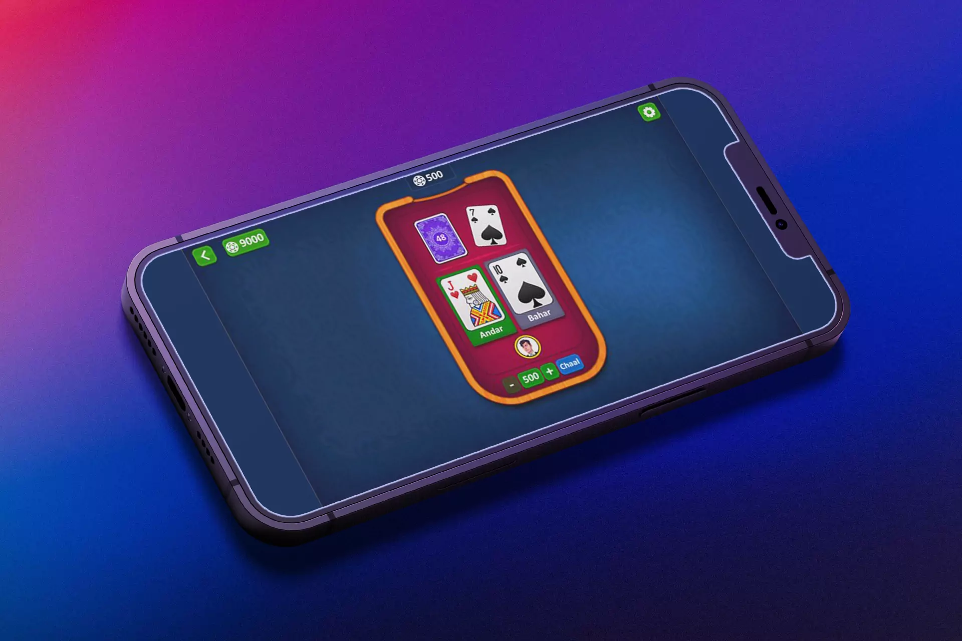 Andar Bahar is a traditional Indian card game that has high popularity and variants at casino sites and apps.