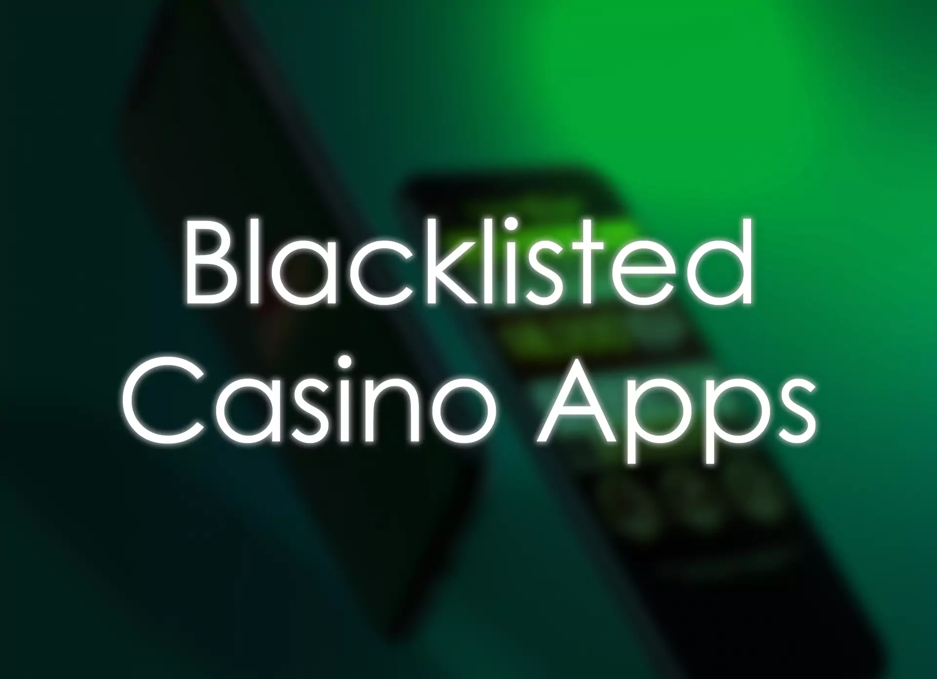 Don't download and use any of these casino apps.