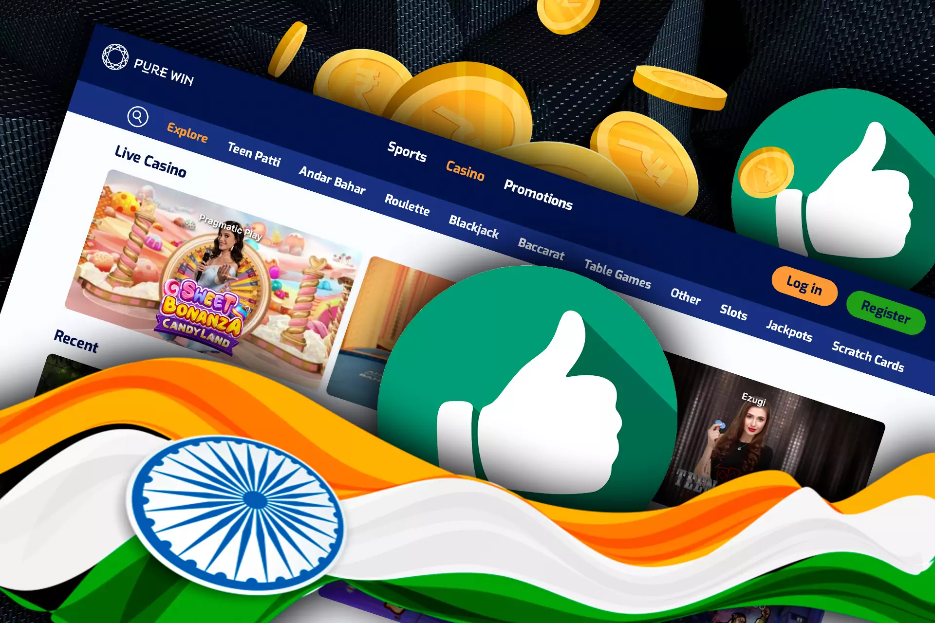 Pure Casino has a number of advantages over other online casinos.