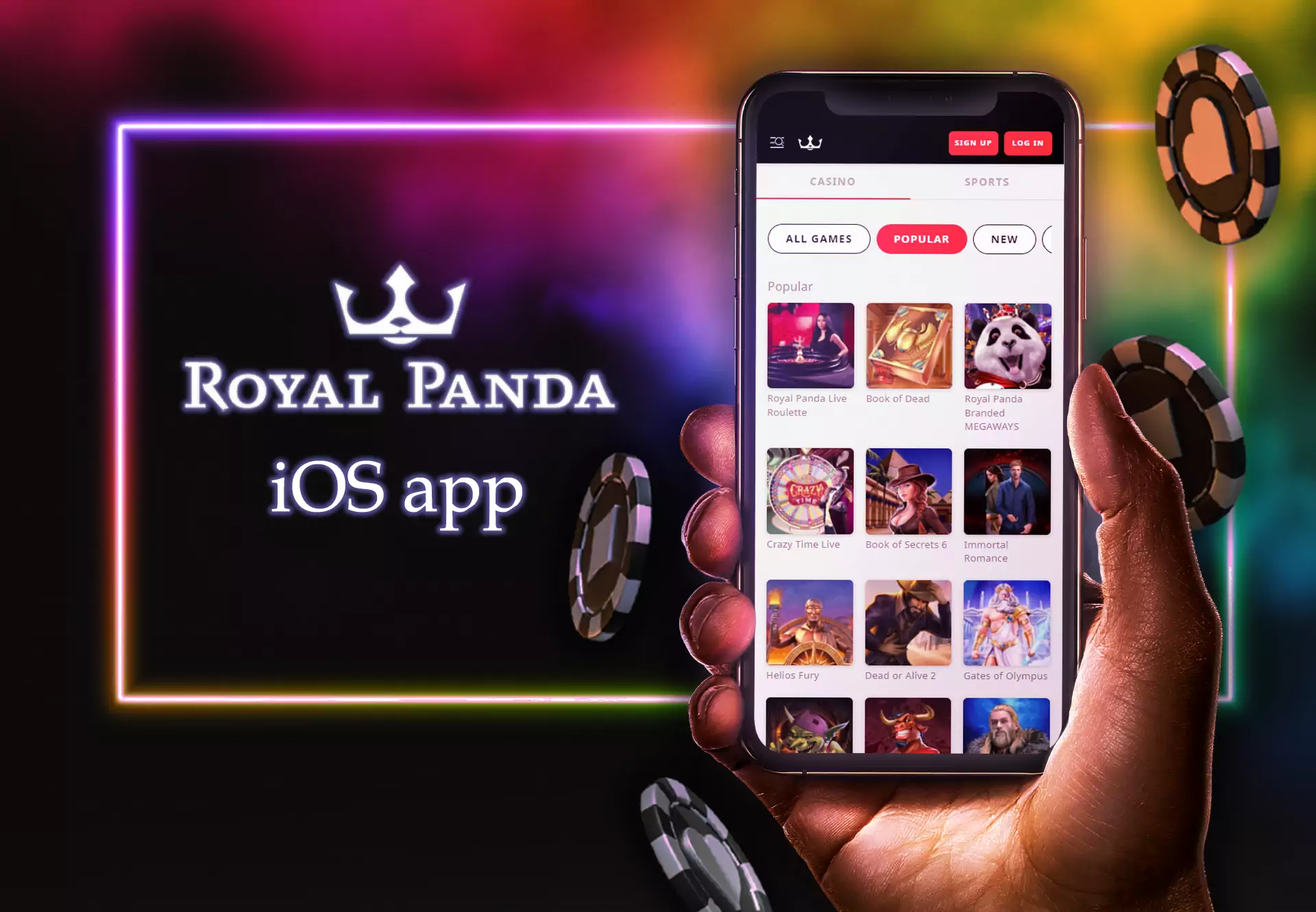 There is an app for iOS you can download and install on your iPhone.