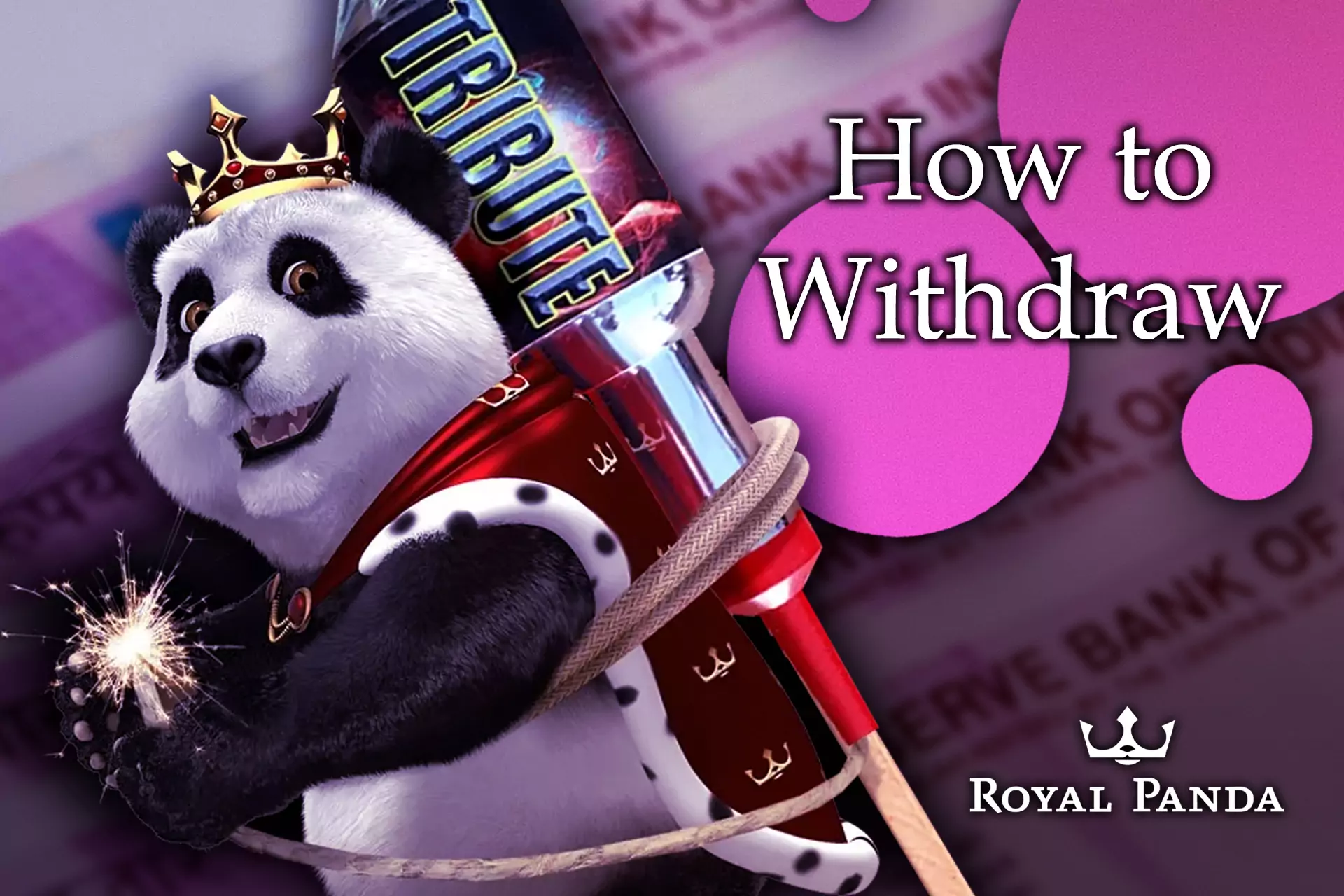 To withdraw, you can use the same bank account or e-wallet as you used for depositing.